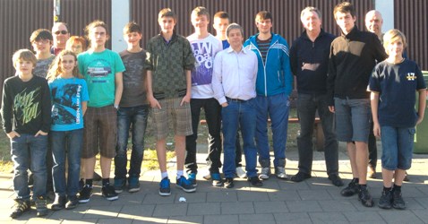 Jugend - Besuch der TT-WM 2012