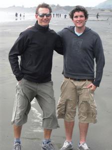 Patrick Wrtz und Tom - Westkste von Auckland