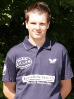Ricardo Walther im Trikot des TTC Hagen - Portrait