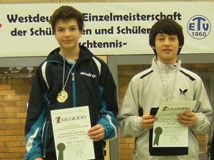 WDM2009 - Siegerehrung_Schüler-Doppel WDM2009 - Siegerehrung_Schüler-Doppel