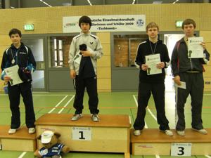 WDM2009 - Siegerehrung_Schüler-Einzel WDM2009 - Siegerehrung_Schüler-Einzel
